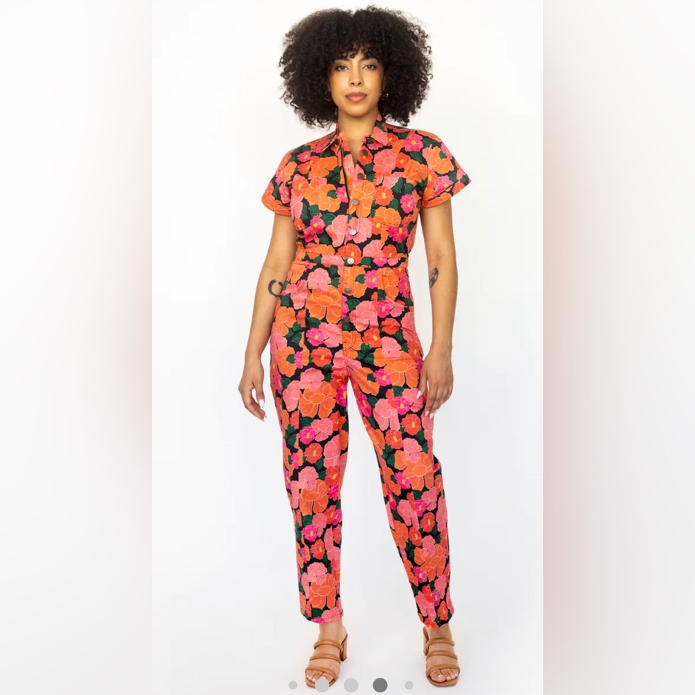 Mixed by Nasrin Ruby Jumpsuit